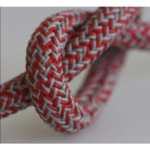 Rope polyester dia. 14 mm black 12-strand braided