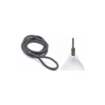 Rope polyester 10mm x 2m black high