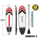 MAZUZEE - 10'6" Inflatable Stand Up Paddle Board