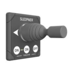 BOW THRUSTER JOYSTICK CNTRL PANEL 12/24V SLEIPNER
