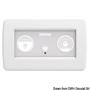 Tecma All in One SFT Control Panel Standard 2 Buttons T-PF.P11