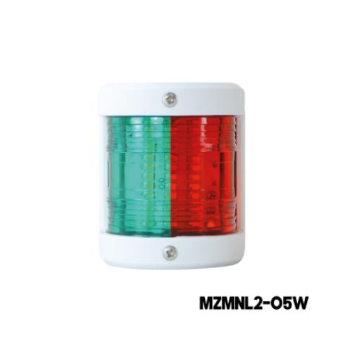 MAZUZEE - 2NM LED Red & Green Combination Bow Navigation Light - Boats up to 20m